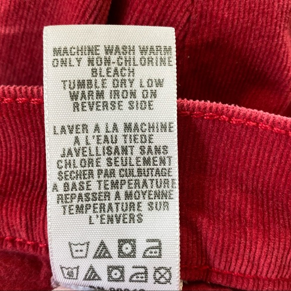 Lucky Brand Corduroy Size 6/28 Brick Red Skinny Jeans w MEASUREMENTS - Picture 7 of 10